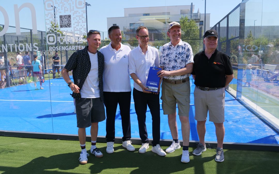 Eröffnung der Padelplätze am 12. Juli 2026